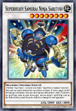 Superheavy Samurai Ninja Sarutobi