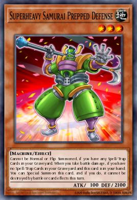 Superheavy Samurai Prepped Defense