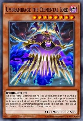 Umbramirage the Elemental Lord