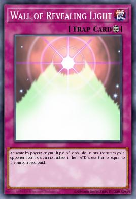 Wall of Revealing Light