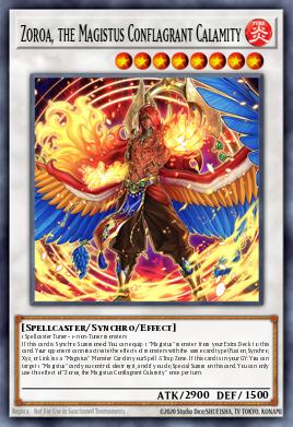 Zoroa, the Magistus Conflagrant Calamity