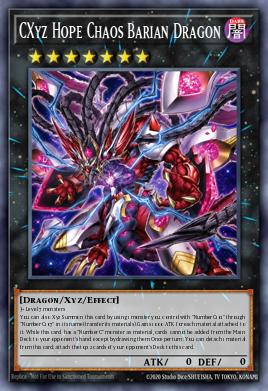 CXyz Hope Chaos Barian Dragon