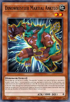 Dinowrestler Martial Ankylo