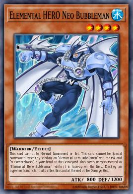 Elemental HERO Neo Bubbleman