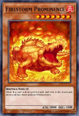 Firestorm Prominence