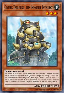 Gizmek Taniguku, the Immobile Intellect