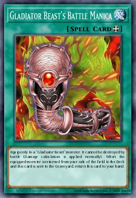 Gladiator Beast's Battle Manica