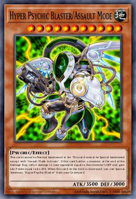 Hyper Psychic Blaster/Assault Mode