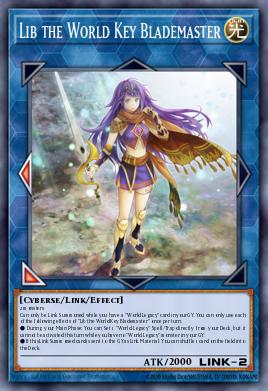 Lib the World Key Blademaster