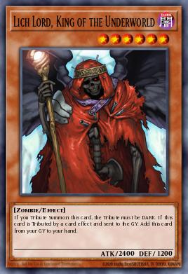 Lich Lord, King of the Underworld