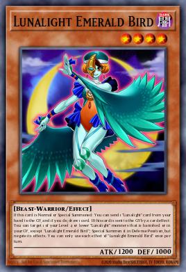 Lunalight Emerald Bird