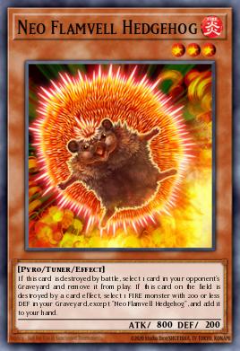 Neo Flamvell Hedgehog