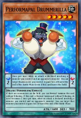 Performapal Drummerilla