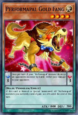 Performapal Gold Fang