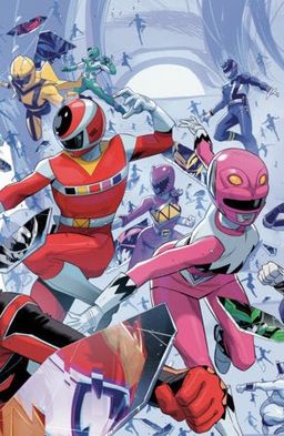 Alessio Zonno Every Ranger Ever Cardstock Connecting Virgin Cover