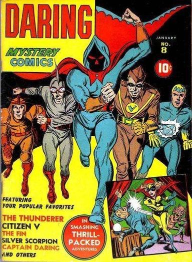 Daring Mystery Comics #8