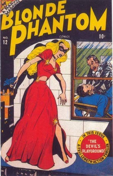 Blonde Phantom Comics #12