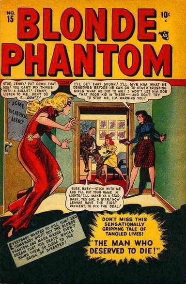 Blonde Phantom Comics #15