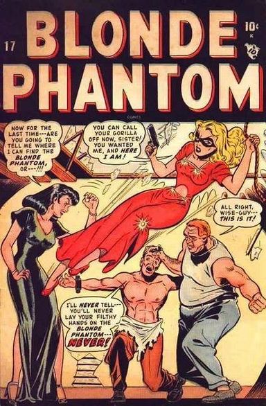 Blonde Phantom Comics #17
