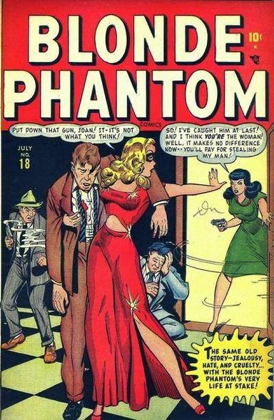 Blonde Phantom Comics #18