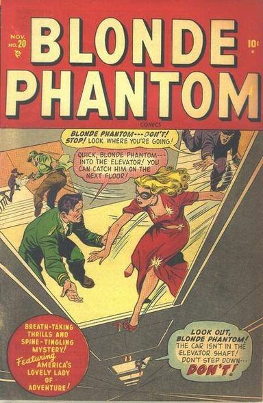Blonde Phantom Comics #20