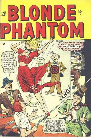 Blonde Phantom Comics #21