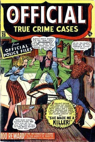 Official True Crime Cases Comics #25