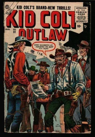 Kid Colt Outlaw #51