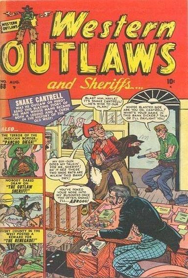 Western Outlaws and Sheriffs #68