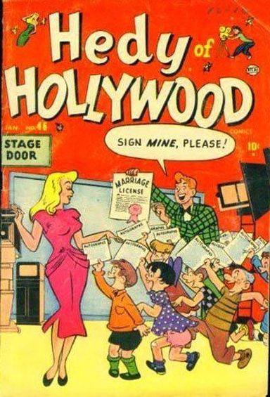 Hedy of Hollywood Comics #46