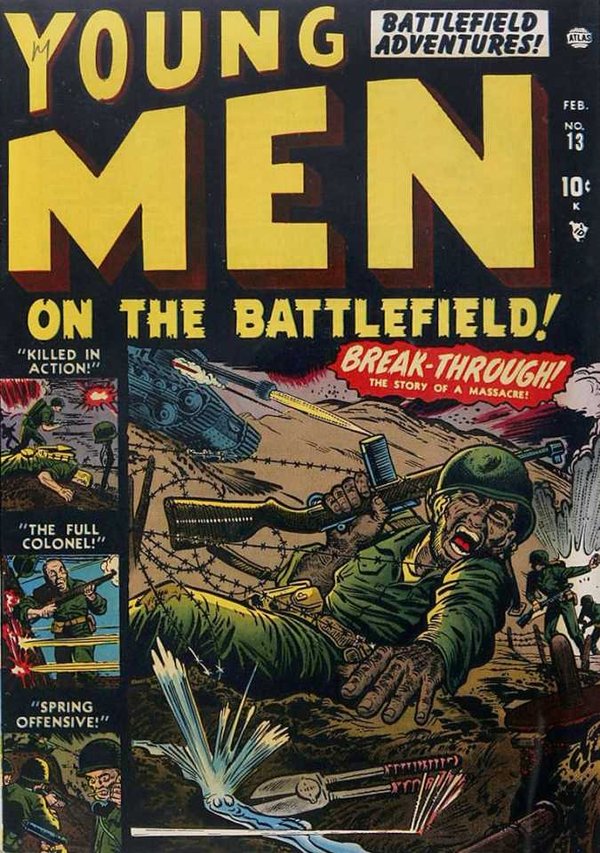 Young Men on the Battlefield