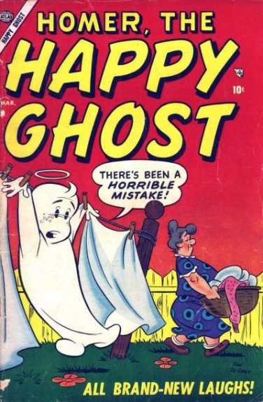 Homer, the Happy Ghost