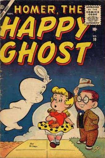 Homer, the Happy Ghost