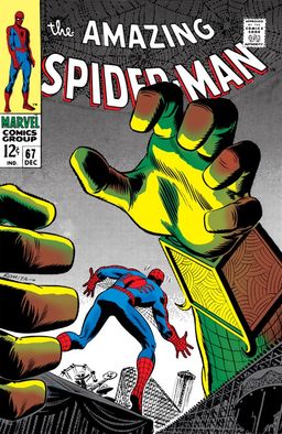 The Amazing Spider-Man #67 cover