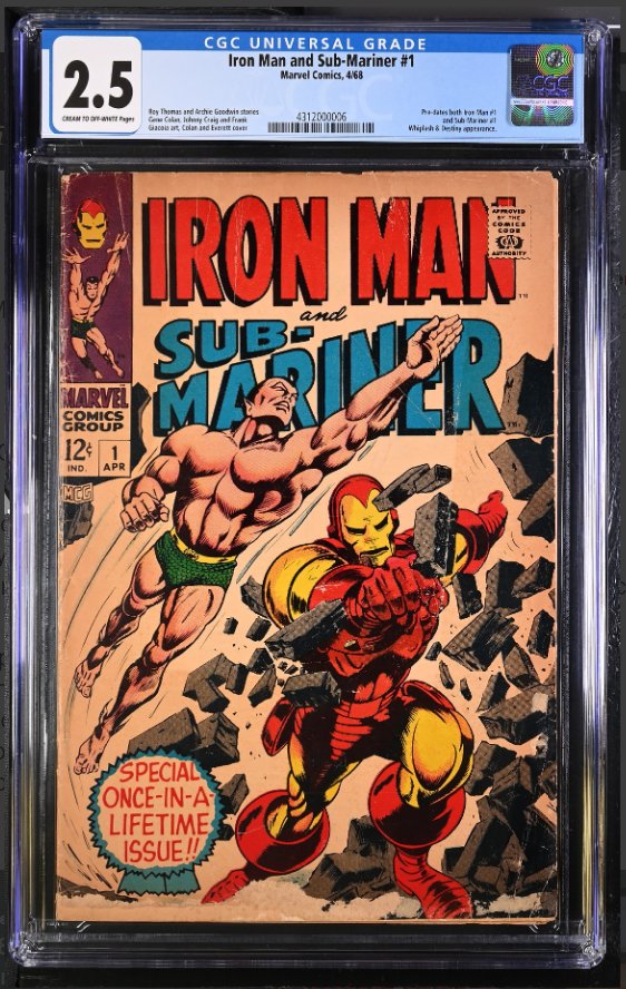 Iron Man & Sub-Mariner