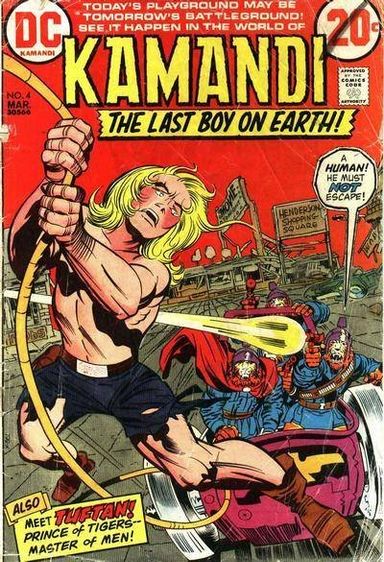 Kamandi, the Last Boy on Earth #4