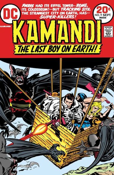 Kamandi, the Last Boy on Earth #9
