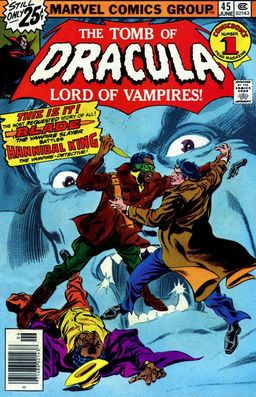 Tomb of Dracula #45 cover