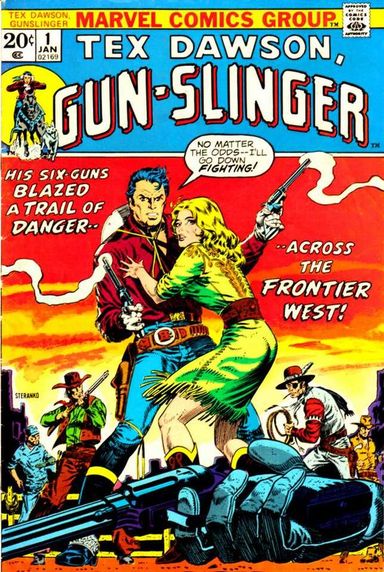 Tex Dawson, Gun-Slinger #1