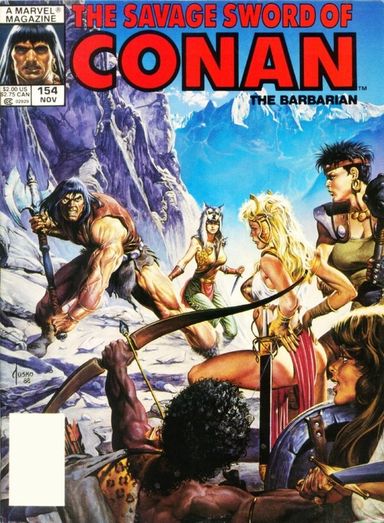 The Savage Sword of Conan #154