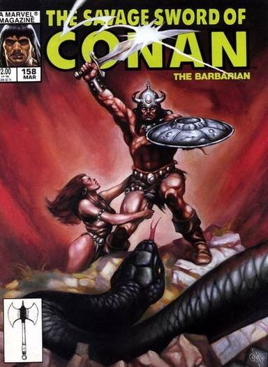 The Savage Sword of Conan #158