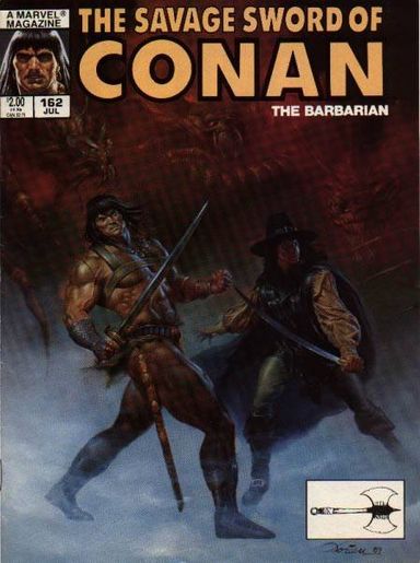 The Savage Sword of Conan #162