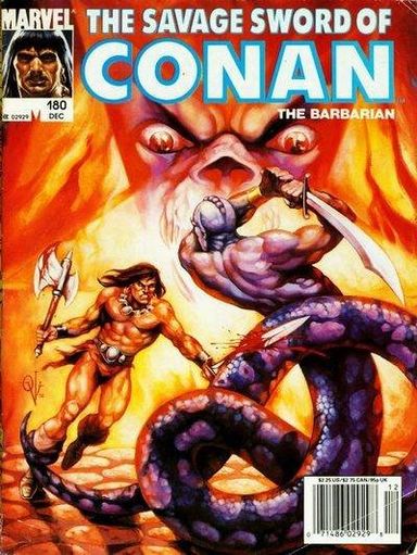 The Savage Sword of Conan #180