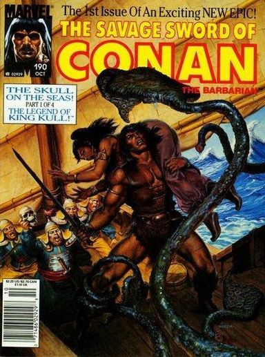 The Savage Sword of Conan #190