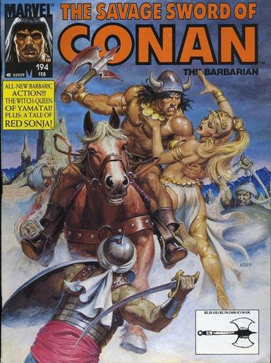 The Savage Sword of Conan #194