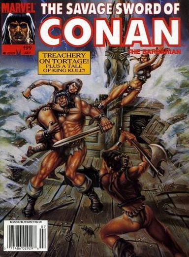 The Savage Sword of Conan #199