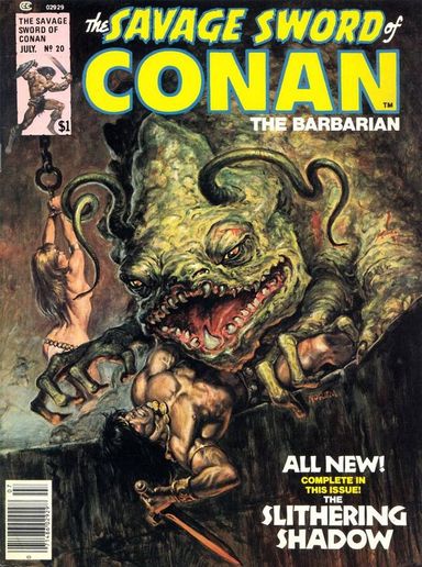 The Savage Sword of Conan #20