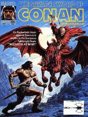 The Savage Sword of Conan #206