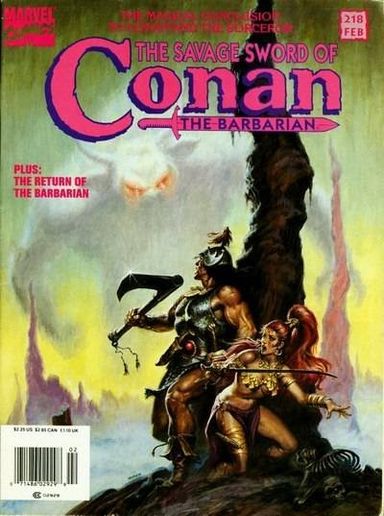 The Savage Sword of Conan #218