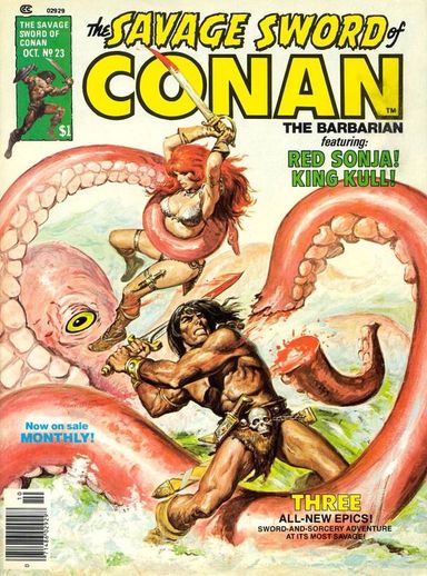 The Savage Sword of Conan #23